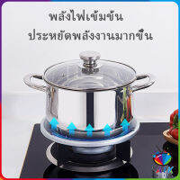 AIK แหวนกันลมเตาแก๊ส อุปกรณ์เสริมเตาแก๊สประหยัดพลังงาน Gas stove windproof ring สปอตสินค้า