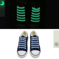 12 pcs/Set Silicone Light up Luminous Sports Shoelaces Flash Party Glowing Shoe Lace Shoestrings Lazy No Tie Shoeslace