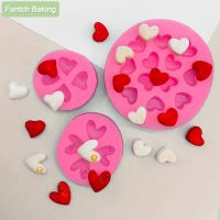 Kinds Love Shape Silicone Chocolates Mold Baking Cake Mould For Soap Cookies Candle Fondant Tools Cupcake Decorating Dessert Bread  Cake Cookie Access