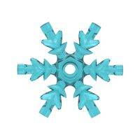 Lego part (ชิ้นส่วนเลโก้) No.x789 / 42409 / 53972 Rock 4 x 4 Crystal, Ice Snowflake