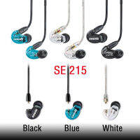 SE215 Earphons Hi-Fi Se 215ในหูหูฟัง Detchabl หูฟัง Earspeakers ใสสีดำสีฟ้า Avaible