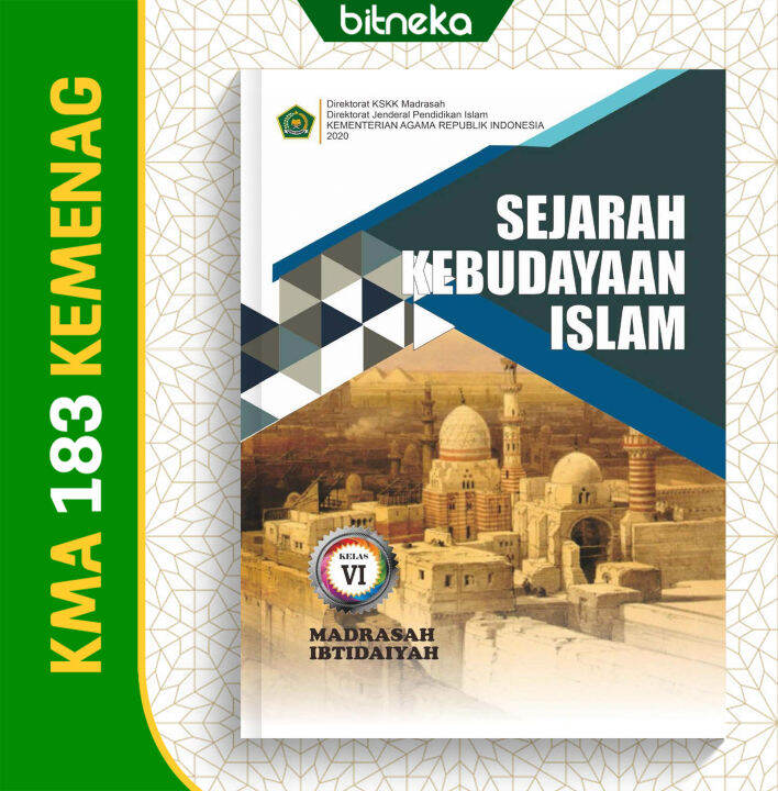 Buku Siswa Sejarah Kebudayaan Islam Kelas 6 MI Kemenag | Lazada Indonesia