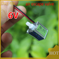 [Buytra] วาล์วขดลวดแม่เหล็กไฟฟ้า DC 6V ปิดได้ตามปกติวาล์วไอเสียขนาดเล็ก