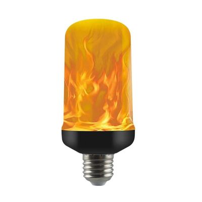 LED E27 Flame Bulb AC85-265V Corn Bulb Creative Flame Flickering Lamp 4 Modes Dynamic LED Flame Effect Light Bulb For Home Decor