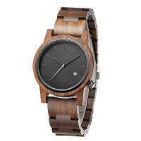 hot【DT】 TJW9017 WATCH Functional Fashion Table Wood Watches Movement