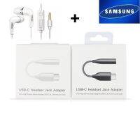 แจ๊คแปลง พร้อมหูฟัง แท้ Samsung usb-c to 3.5mm audio jack สายแปลงหูฟังจาก แปลงTypeC เป็น3.5MM​ รองรับเช่น Note10/A80/S20/S21/Tab S6