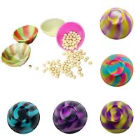 【CW】♠❅☼  1Pcs 70Mm Silicone Bowl Children Tableware Multi-Color Bowls Tobacco Herb Accessories Storage