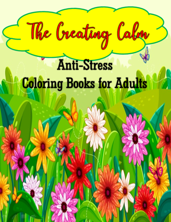 anti stress coloring book for adults