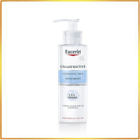 Eucerin ยูเซอริน อัลตร้าเซ็นซิทีฟ [ไฮยาลูรอน] คลีนซิ่ง มิลค์ 200ml  Eucerin Eucerin Ultra Sensitive [Hyaluronic] Cleansing Milk 200ml