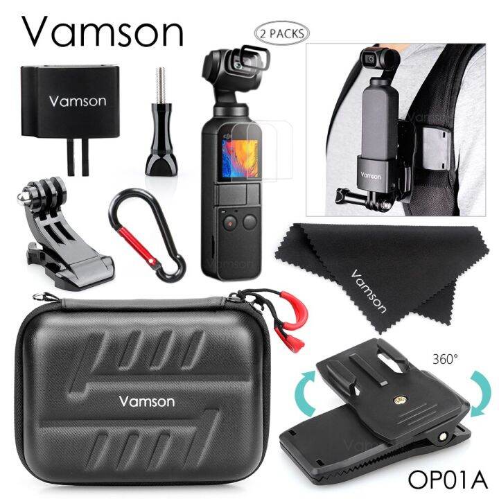 for-osmo-pocket-accessories-mini-waterproof-pu-carrying-bag-hard-shell-box-backpack-clip-for-dji-pocket-2-1-cameras-op01a