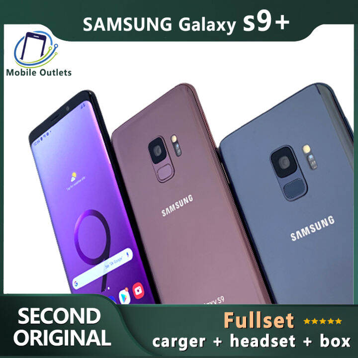 Samsung Galaxy S9 Plus Hülle Original Media Markt SAMSUNG Galaxy S9+ S9Plus Second S9 Plus Bekas Mulus Fullset Original