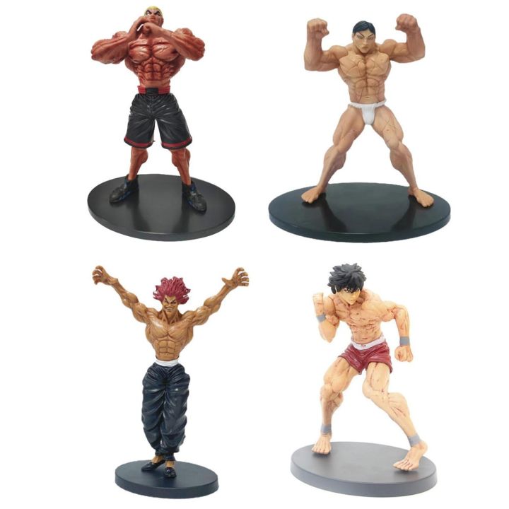 baki-the-grappler-hanma-baki-hanma-yujir-hanayama-kaoru-jack-hanma-ของเล่นคอเล็กชั่นหุ่นโมเดลแอคชั่น22cm