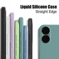 Cover for OPPO A72 A73 A33 A39 A57 F3 Lite A71 A53 A32 A15 A15S A35 A94 REON 5Z Luxury Square Liquid Silicone New Official Quality Cases Soft Matte Ca