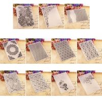 Plastic Embossing Folder Template DIY Scrapbook Photo Album Card Making Decoration Crafts Snowflake