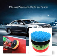 【cw】4Pcs 8 Inch Compound Buffing Sponge Pads Cutting Polishing Pad Kit For Car Buffer Polisher Compounding, Polishing, Waxing Tools 【hot】