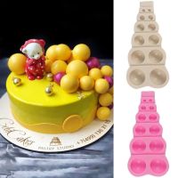 【hot】✸  Fondant Silicone Half Round Chocolate Baking Mold Bakeware Supplies Accessories Products