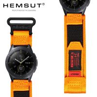 [ladies jewelry] HEMSUT Nylon Sport สายนาฬิกาทหารสำหรับ Samsung Galaxy สายนาฬิกาสำหรับผู้ชาย Quick Release Quick-Drying 20MM 22MM