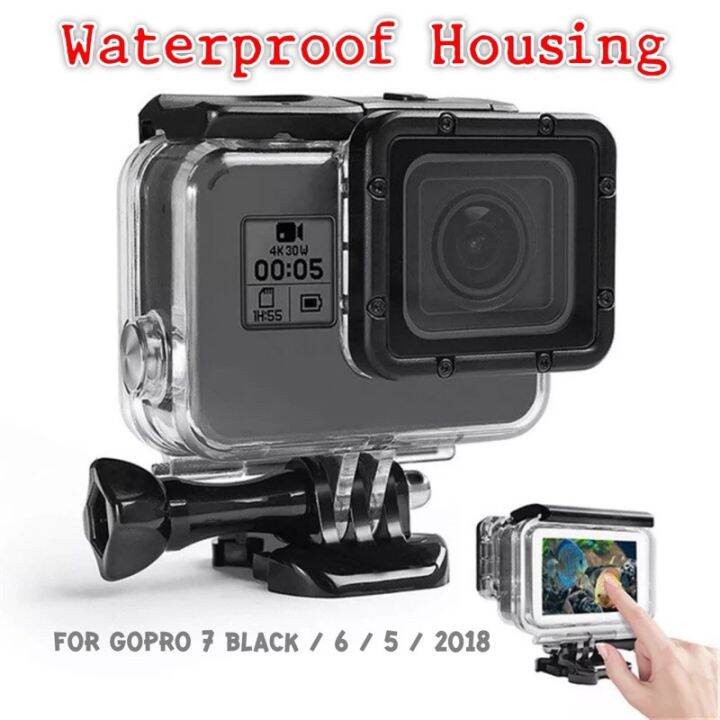 เคสกันน้ำ-gopro-7-black-6-5-waterproof-housing-caseกล้อง-gopro-hero-2018-5-6-7-black