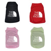 The Dog Face Adi Pet Dog Vest Clothes Summer Small Medium Dogs Chihuahua French Bulldog Cotton T-shirt Pet Supplies Puppy Outfit