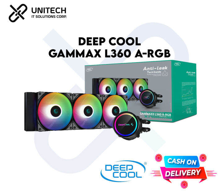 DEEPCOOL GAMMAX L360 A-RGB | Lazada PH