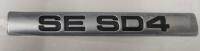 SPORT Emblem for Land Range Rover SE SD4 Bar Badge Car Styling Trunk Sticker