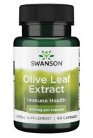 Swanson Superior Herbs Olive Leaf Extract 500 mg, 60 capsule