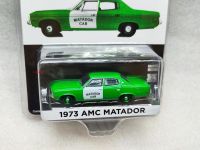 1: 64 1973 AMC Bullfighter - Bullfighter Taxi Fare Master Green Edition Collection Of Car Models