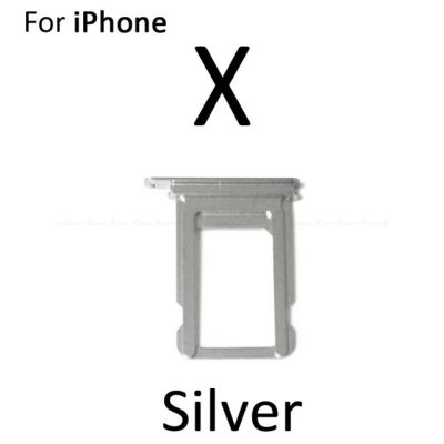 【❉HOT SALE❉】 anlei3 ถาดใส่ซิมสำหรับ Iphone Xs Max Se ที่ใส่ช่องเสียบบัตรซิมชิ้นส่วนอะไหล่อะแดปเตอร์