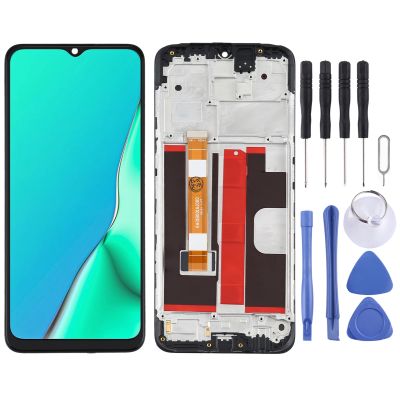 LCD TFT หน้าจอสำหรับ OPPO A9 (2020)/ A11x / A11 CPH1937 CPH1939 CPH1941 PCHM10 PCHT10 Digitizer ประกอบครบชุดพร้อมกรอบ