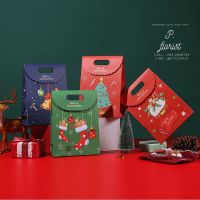 ถุงของขวัญลายซานต้า ถุงกระดาษลายคริสต์มาส ถุงกระดาษ ถุงของขวัญลายคริสต์มาส คริสมาส ปีใหม่ ลายน่ารัก กล่องอขงขวัญ DIY