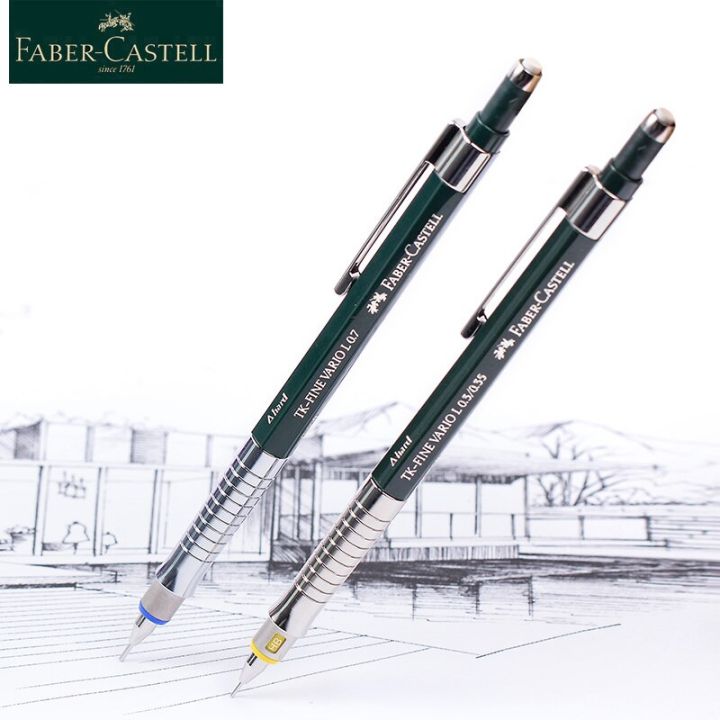 faber-castell-automatic-pencil-0-35-0-5-0-7-1-0mm-mechanical-pencils-for-kids-gift-school-art-supplies-tk-fine-vario-l-13530