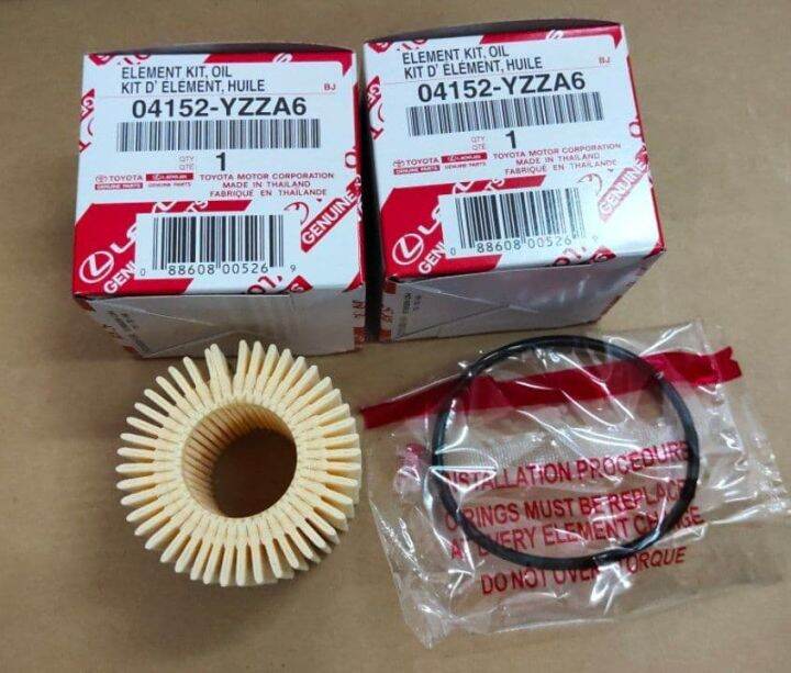 Toyota Oil Filter 04152-YZZA6 [ ORIGINAL / BOSCH ] WISH ZGE20 / ALTIS ...