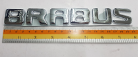 Logo Brabus ของรถ BENZ งานพลาสติก 3*2.5cm ตัวอักษรแยก โครเมียม