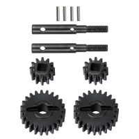 AR45 F9 Portal Axle Portal Gear Set 23T/12T and Portal Stub Axle for Axial SCX10 III Capra 1/10 RC Car Upgrades Parts