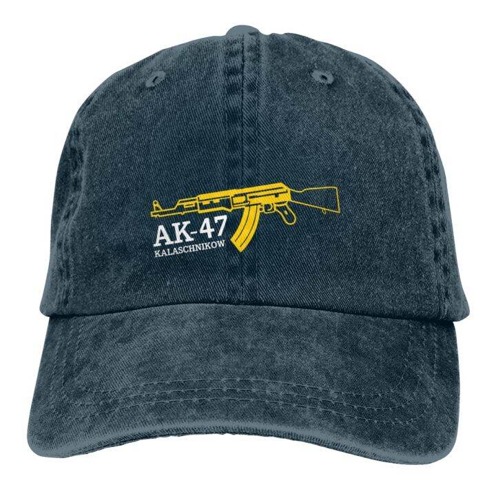 2023-new-fashion-ak-47-kalaschnikow-ak47-cs-geek-gamer-nerd-egoshooter-weapon-geschenk-fashion-cowboy-cap-casual-baseball-cap-outdoor-fishing-sun-hat-mens-and-womens-adjustable-unisex-golf-hats