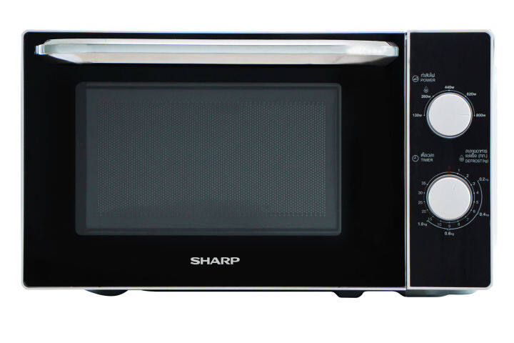 sharp-เตาอบไมโครเวฟ-รุ่น-r-2200f-s-ขนาด-20-ลิตร-800-วัตต์