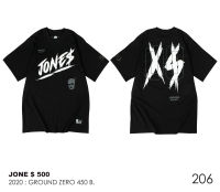 unisex JONE500 คลอเล็คชั่นล่าสุด เสื้อยืดสกรีนลาย 2020 Collection 206-208