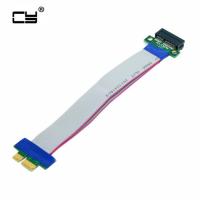 Riser PCI E pci Express 1X X1 Slot Riser Card Extender Extension Ribbon Flex Relocate Cable 20cm