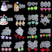 △ Lollipop Silicone Mold Numeric Heart Star Shaped Epoxy Mould DIY Chocolate Candy Cake Mould Cheese Lollipop Cake Decorating Tool