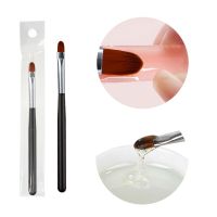 1 Pc Nail Art Black Handle Pattern Painting Brush Acrylic UV Gel Extension Coating Drawing Nail Art Pen DIY Manicure Tool Artist Brushes Tools