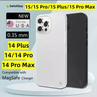 ของแท้?% เคสบาง iPhone  15/15 Pro/15 Plus/15 Pro Max/14 /14Plus/14Pro /14Promax ยี่ห้อ Switcheasy Ultra Slim 0.35 เคสบางพิเศษ