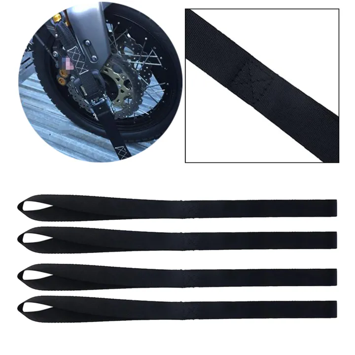 LazaraSale Heavy Duty Soft Loop Tie Down Straps for Towing ATV UTV