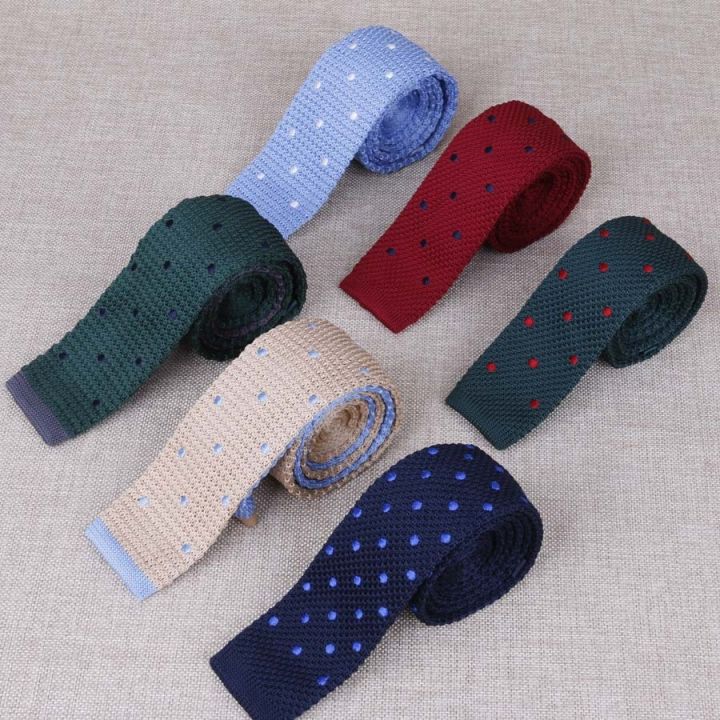 high-quality-men-39-s-necktie-knitting-embroidered-neckties-flathead-narrow-edition-tie-accessories-father-39-s-gift-5cm-skinny-tie