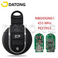 รีโมทคอนโทรล Datong Wolr Ki โมบิลมินิคูเปอร์คลับแมน F55 F56 2014-2018 FCCID ID49 NBGIDGNG1 PCF7953 433Mhz ไร้กุญแจ