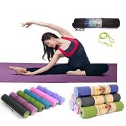 Thảm tập Yoga, Thảm tập Gym, thảm tập thể dục TPE 2 lớp siêu bền chống