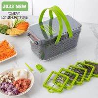 8/22 In 1 Vegetable Chopper Multifunctional Slicer Dicer Slicer Vegetable Cutter Kitchen Grater Onion Garlic Carrot Potato