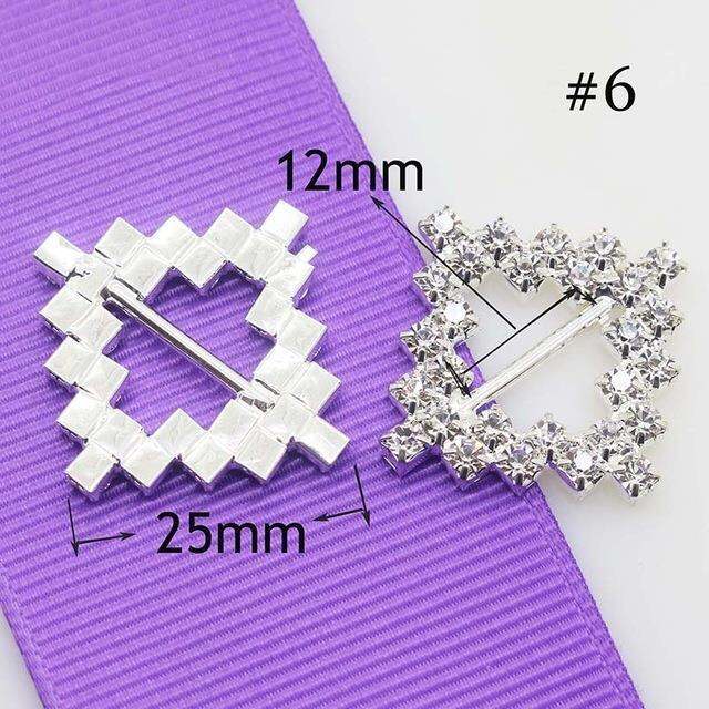 cw-limited-edition-10-pcs-diamond-rhinestone-buckle-decoration-wedding-making-embellishment