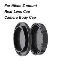 For Nikon Z mount Lens Rear Cap / Camera Body Cap Plastic Black Lens Cap Cover Set No Logo for Z5 Z6 Z7 Z9 Z50 etc.