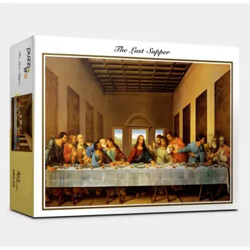 Clementoni 30382465 Leonardo the Last Supper Puzzle, 1000