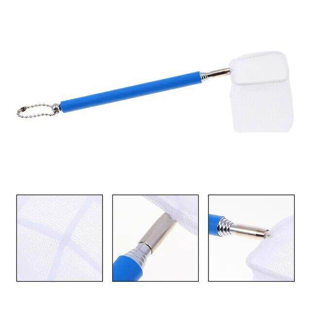 1pc Shrimp Net Mesh Fishing Net With Extendable Stainless Steel Handle
